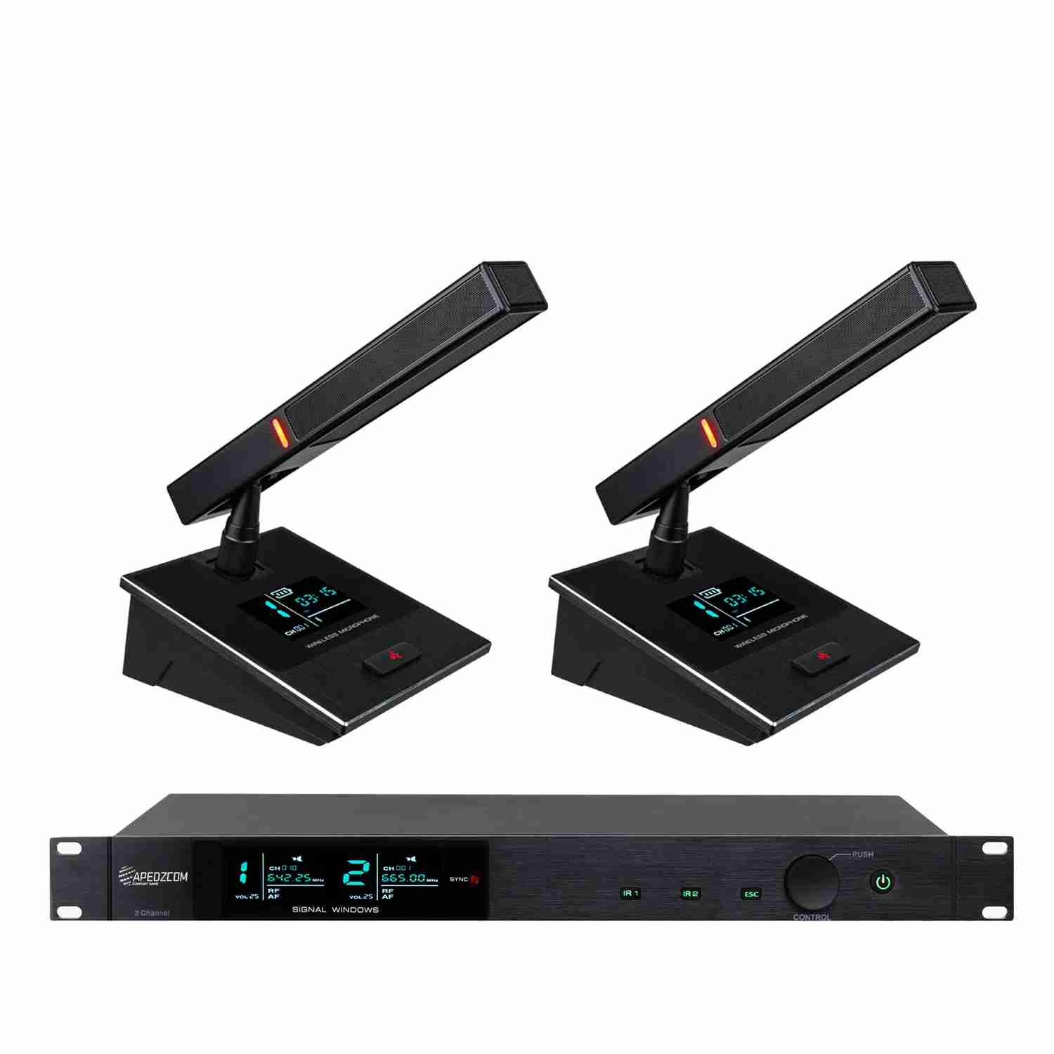 超级真分集无线话筒